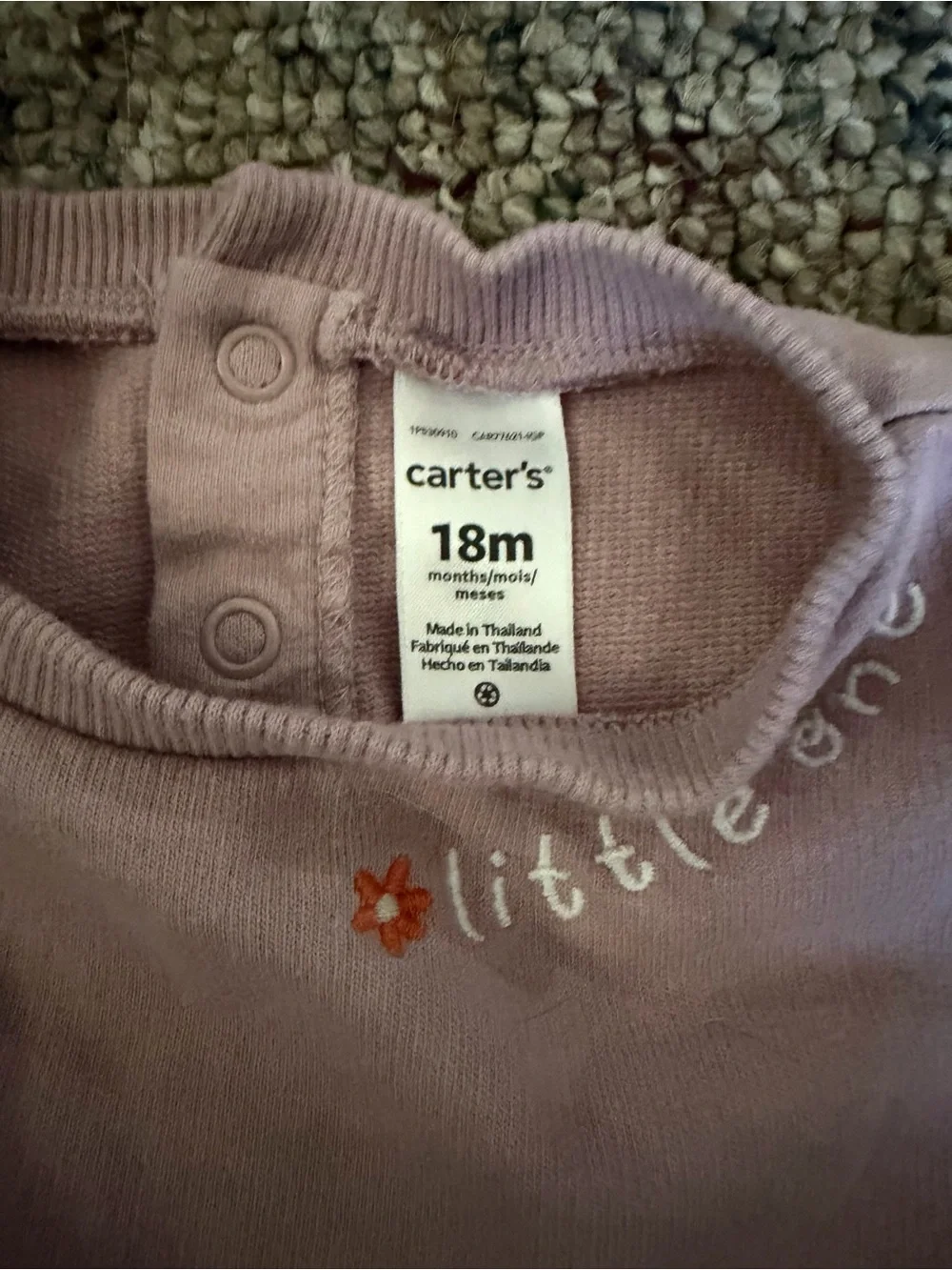 Carter’s Mauve Vest